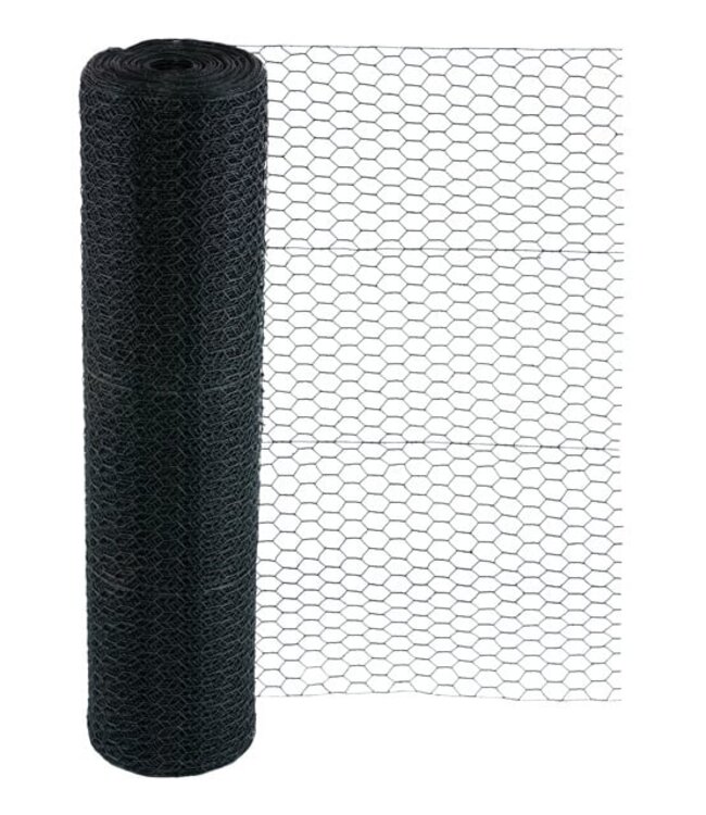 Sechseckgeflecht Grün 25mm 100cm 25m 1,0mm EXTRA PVC