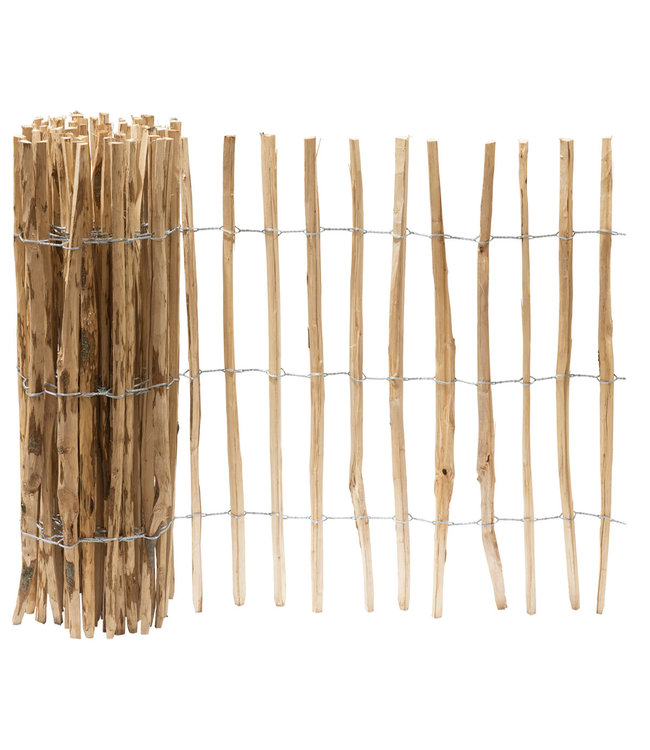 Staketenzaun 120cm 7-8cm 5m