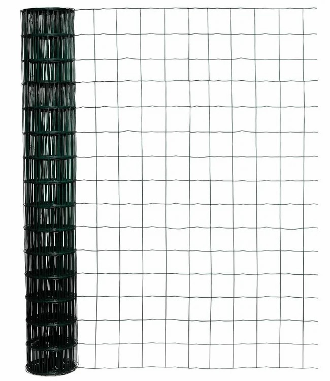 Gartenzaun Grün 150cm 20m 10x10cm 2,10mm