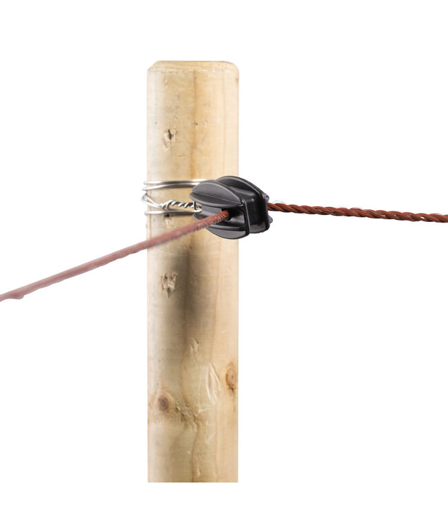 Eck-Isolator für Elektrozaun, 4 Stück