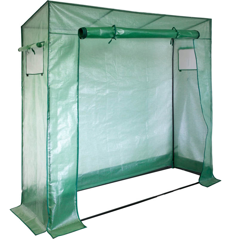 Gewächshaus 200 x 77 x 169 - 148 cm
