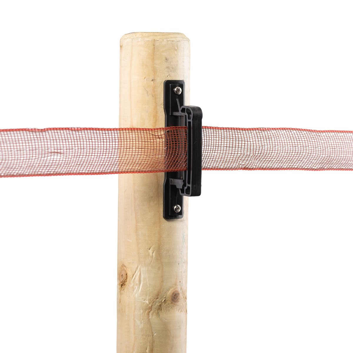 Isolator für Elektrozaunband 20 bis 40 mm mit Clip, 25 Stück