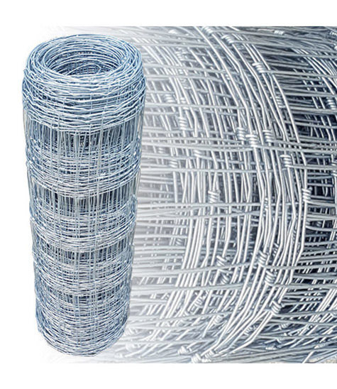 Wildzaun 60cm 50m Verzinkt 1,9/2,4mm 60/6/15