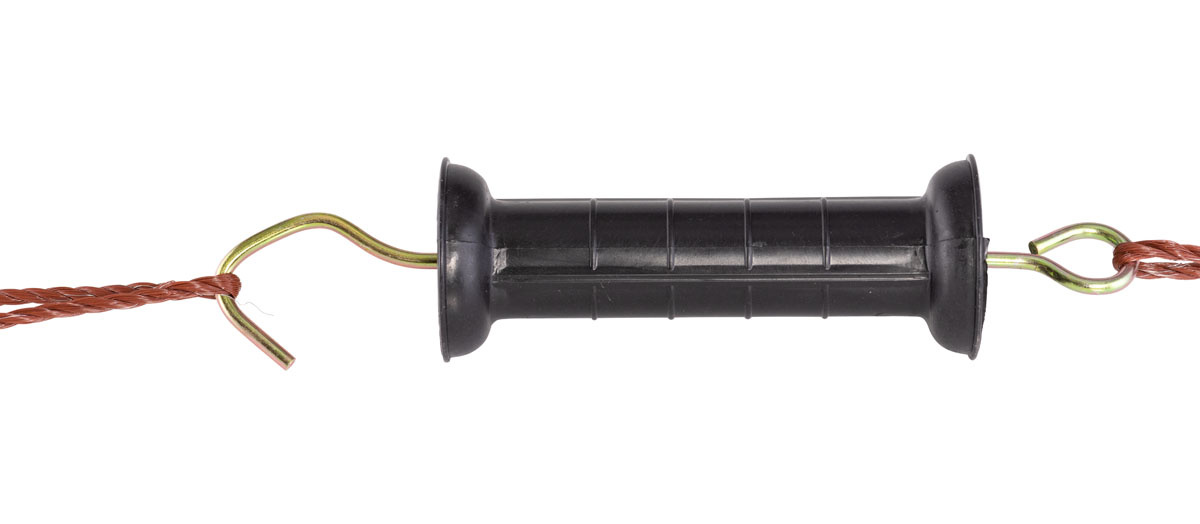 Torgriff mit Haken für Elektrozaun, 10 Stück